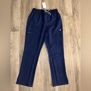 Figs Women's Navy Straight Leg Pant